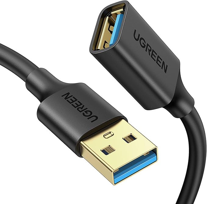 UGREEN USB 3.0 Extension Cable (3m, Black) - Office R Us Lagos