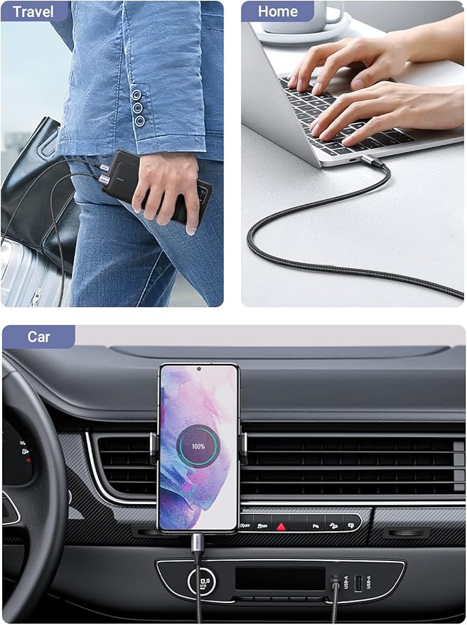 UGREEN USB A to USB C Cable (1m) - Image 3 - Office R Us