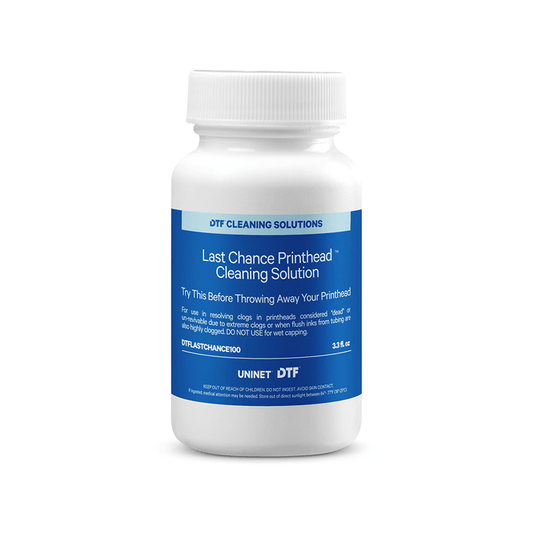 Uninet DTF Last Chance Printhead Cleaning Solution - HeatPressNation