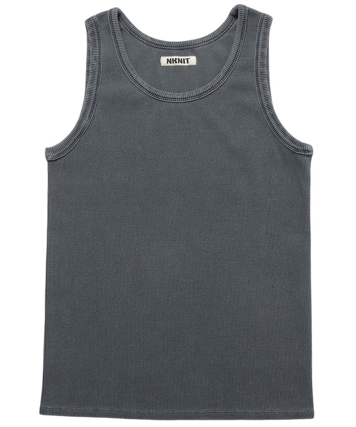 unisex washed tank top_2