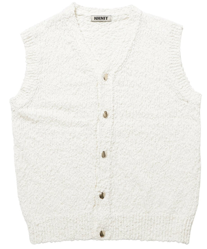 V-neck KNIT vest_4