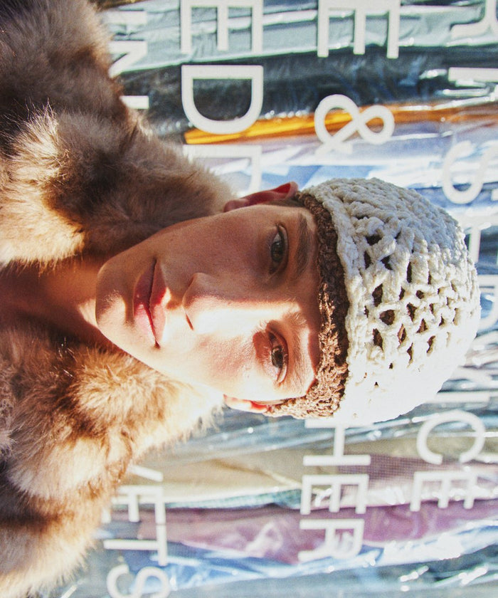 velour crochet KNIT cap_1
