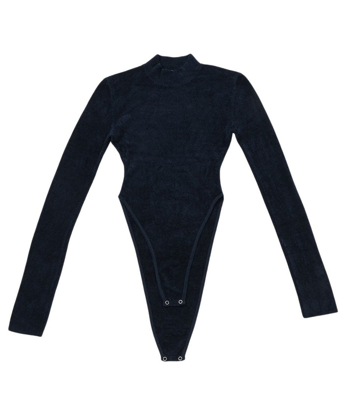 velour high leg KNIT body suits_5
