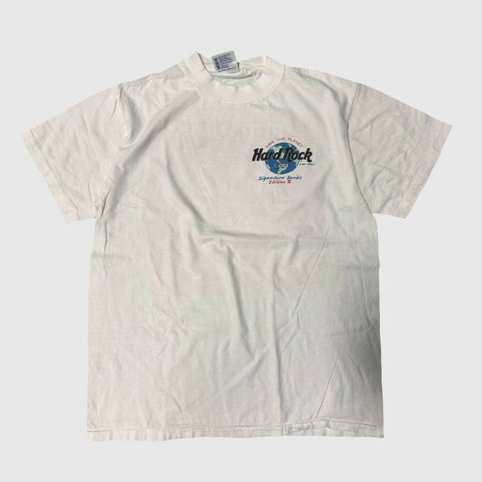Vintage Megadeth Hard Rock Cafe Signature Series Graphic T-Shirt Size Medium FAIF.CA