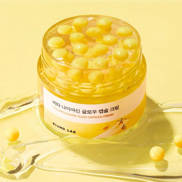 Round Lab Vita Niacinamide Glow Capsule Cream Nudie Glow Australia