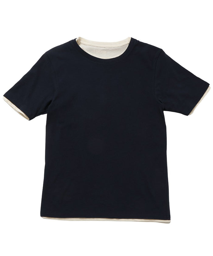 washed cotton T-shirt 2pcs set_4