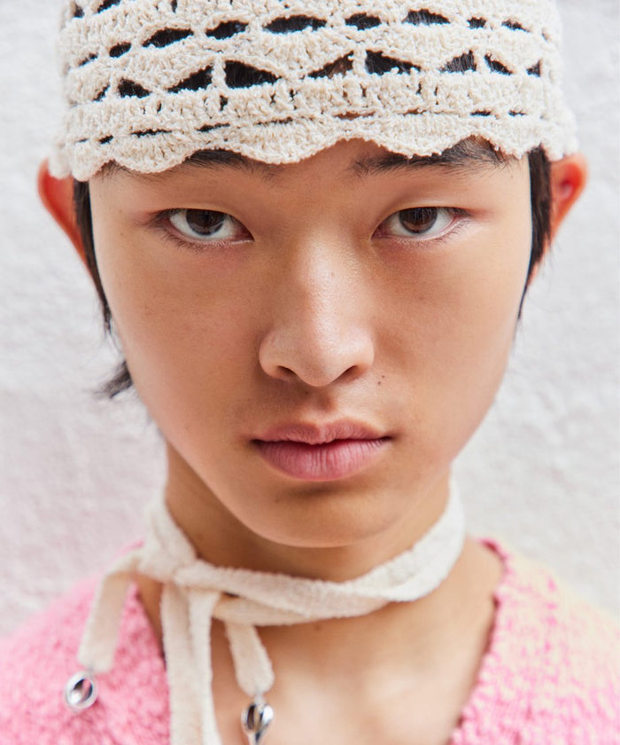 wave crochet KNIT cap_1