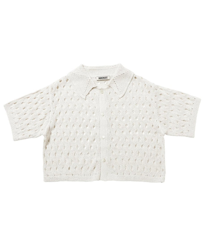 wave pattern KNIT shirt_6