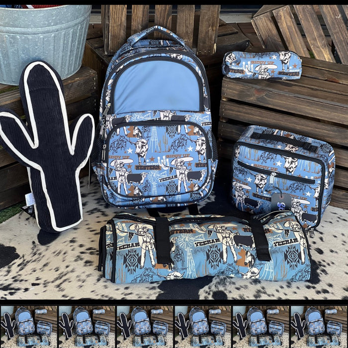 Western Nap Mat - Denim Dan in Denim