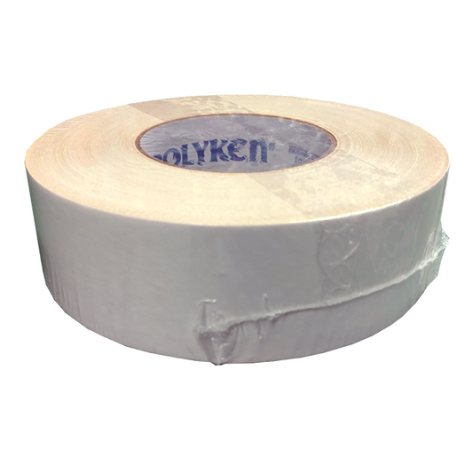 White Cloth Tape 4" x 60yd Solvent Resistant