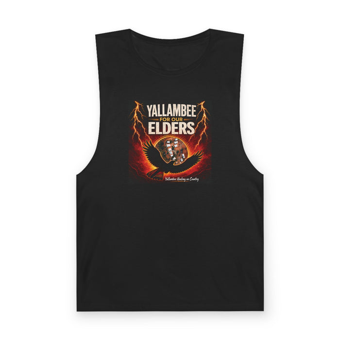 Yallambee For Our Elders Tank Top — Healing On Country Indigenous Pride Graphic Tank