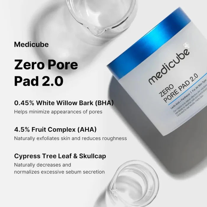 Zero Pore Pad 155g - Toner and Medicube Toners