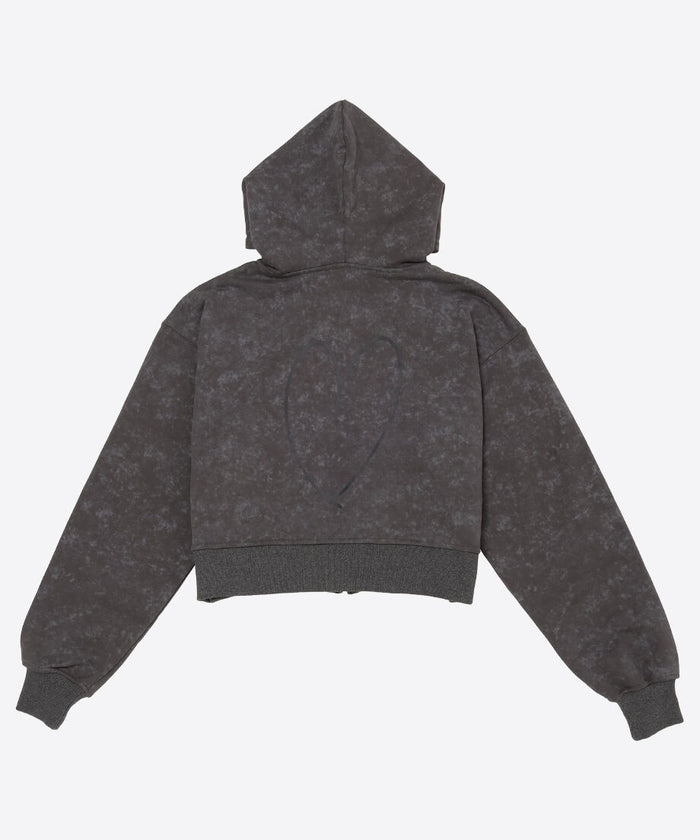 ZIP hooded sweatshirt  size①_4
