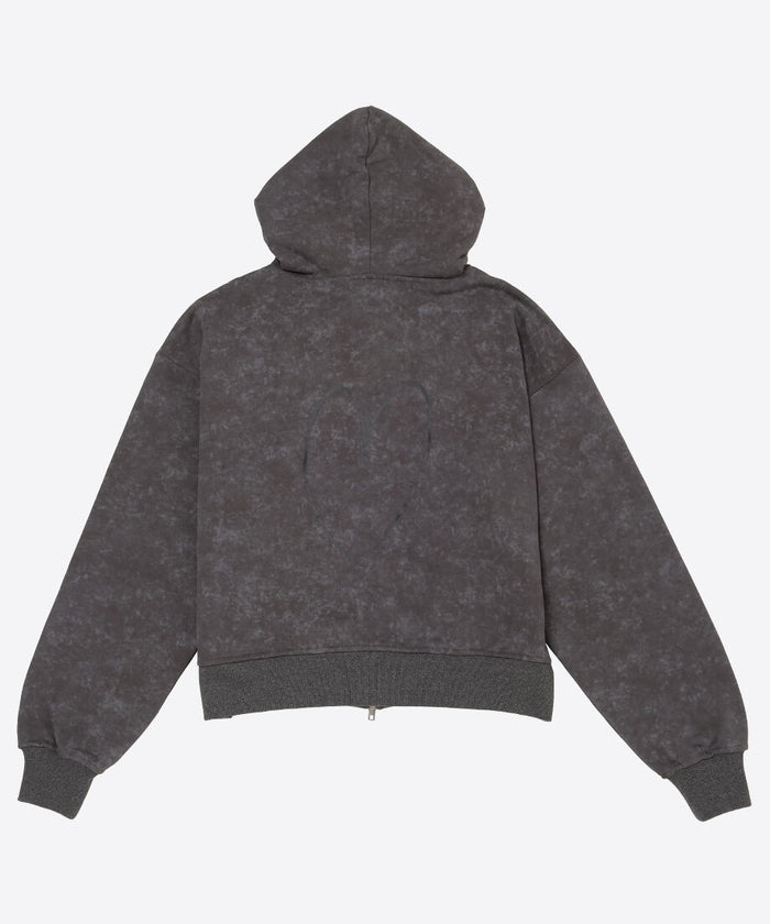 ZIP hooded sweatshirt  size②_4